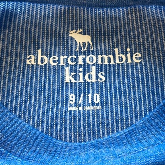 Abercrombie Kids Long Sleeve- Kids Size 9/10 - Picture 7 of 11